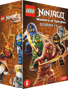 Ninjago: Masters of Spinjitzu: Seasons 1-5 |   DVD